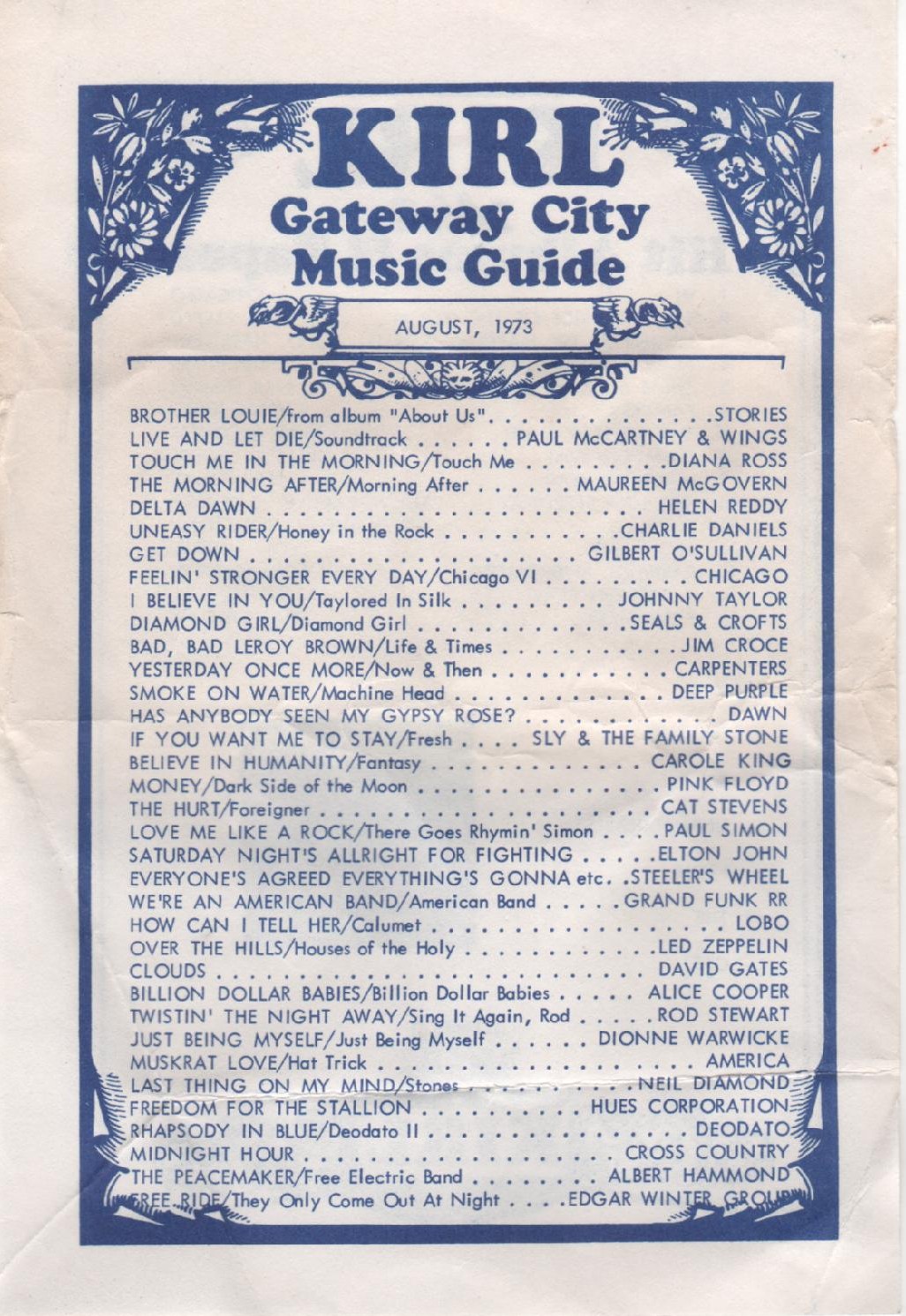 What radio station did you listen to as a kid? | Page 2 | Steve Hoffman  Music Forums