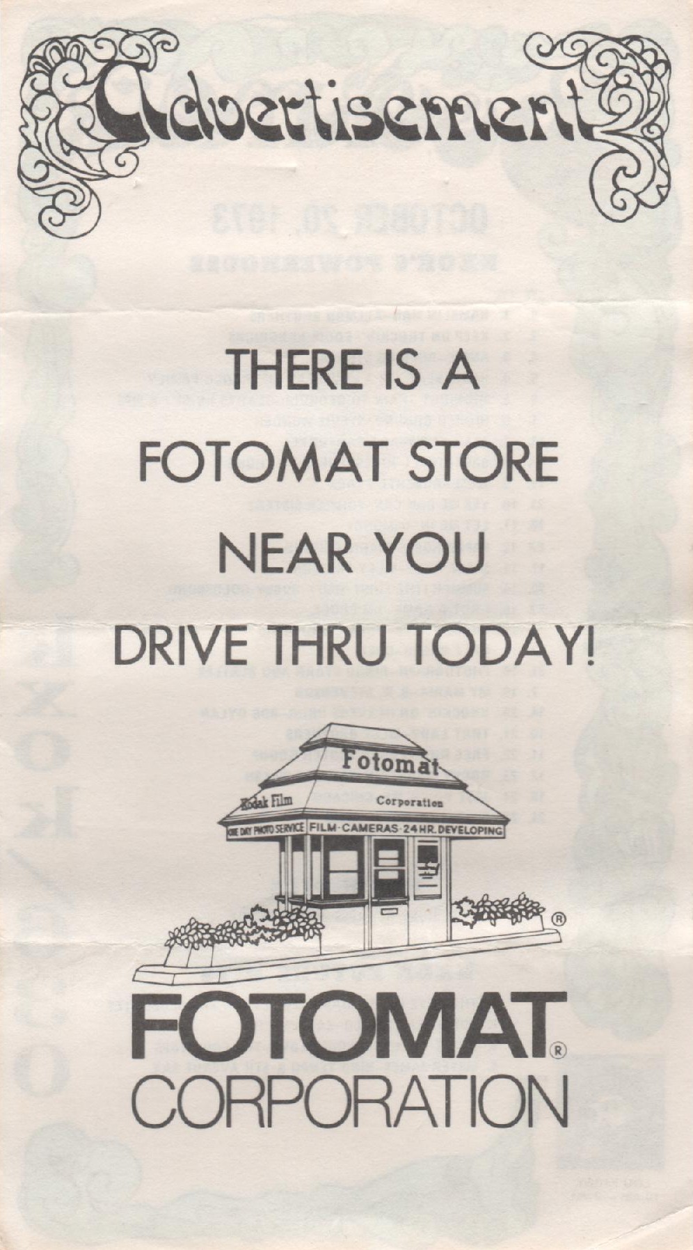 KXOK 630 St Louis Survey 1973 10 20