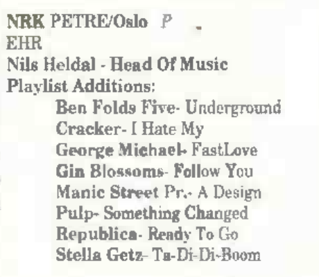NRK P3 (Petre)