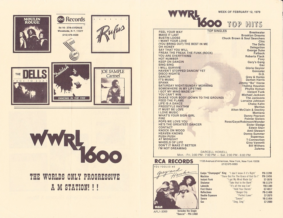 WWRL 1600 New York Survey 1979 02 12